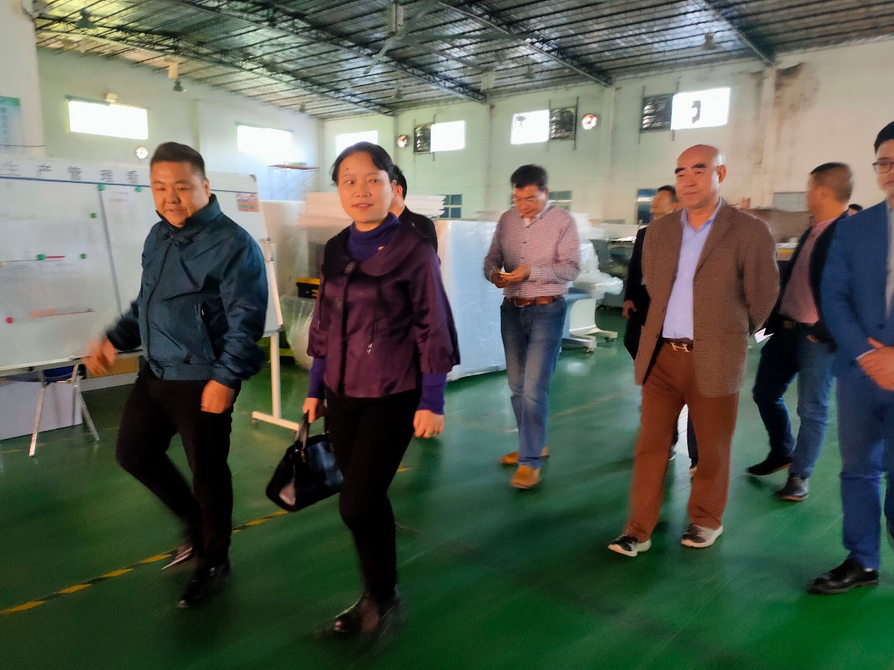 東城政法委領導率隊（duì）考察指導天美mv星空mv免费观看科技集團“平安文（wén）化（huà）”建設情況