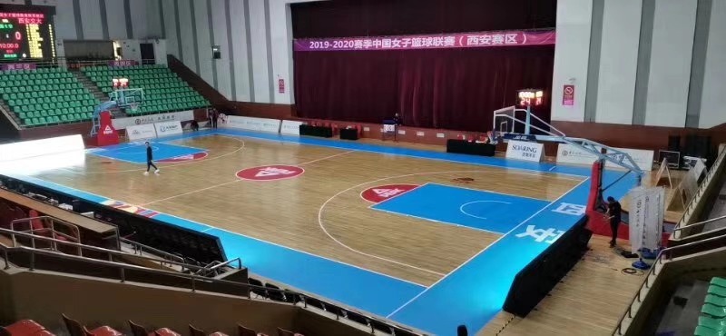 守門（mén）神安檢機安檢門安檢設備在2019-2020賽季中（zhōng）國女子藍球聯賽西安賽區調試完成並投入使用