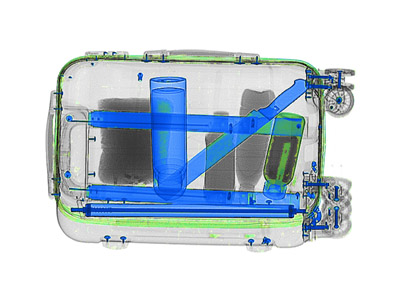 安檢（jiǎn）機的無機物剔（tī）除和有機物剔除